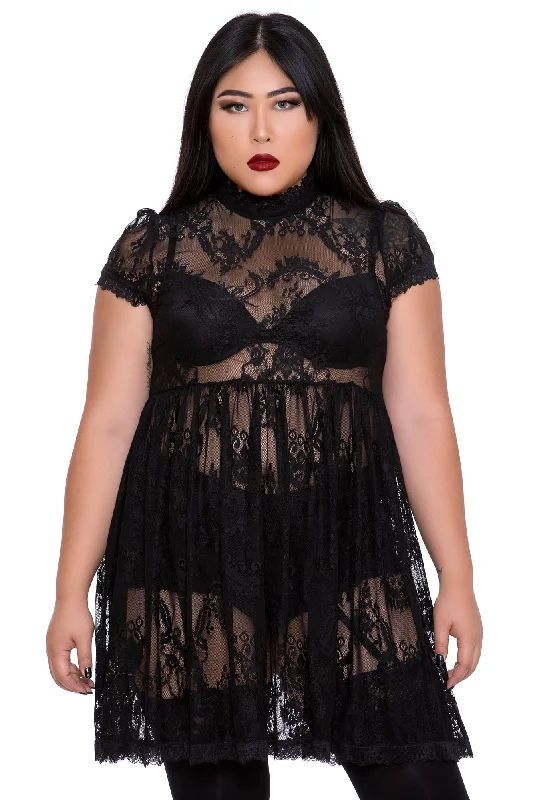 Temperance Lace Babydoll [PLUS]