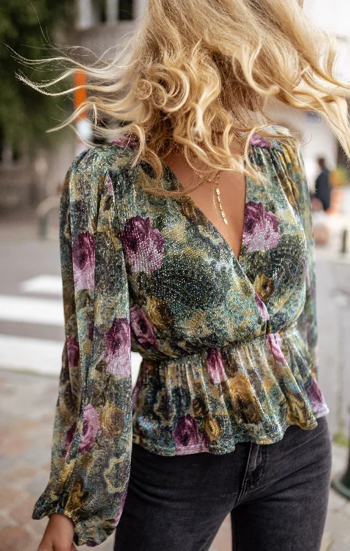 Floral Aidan Blouse