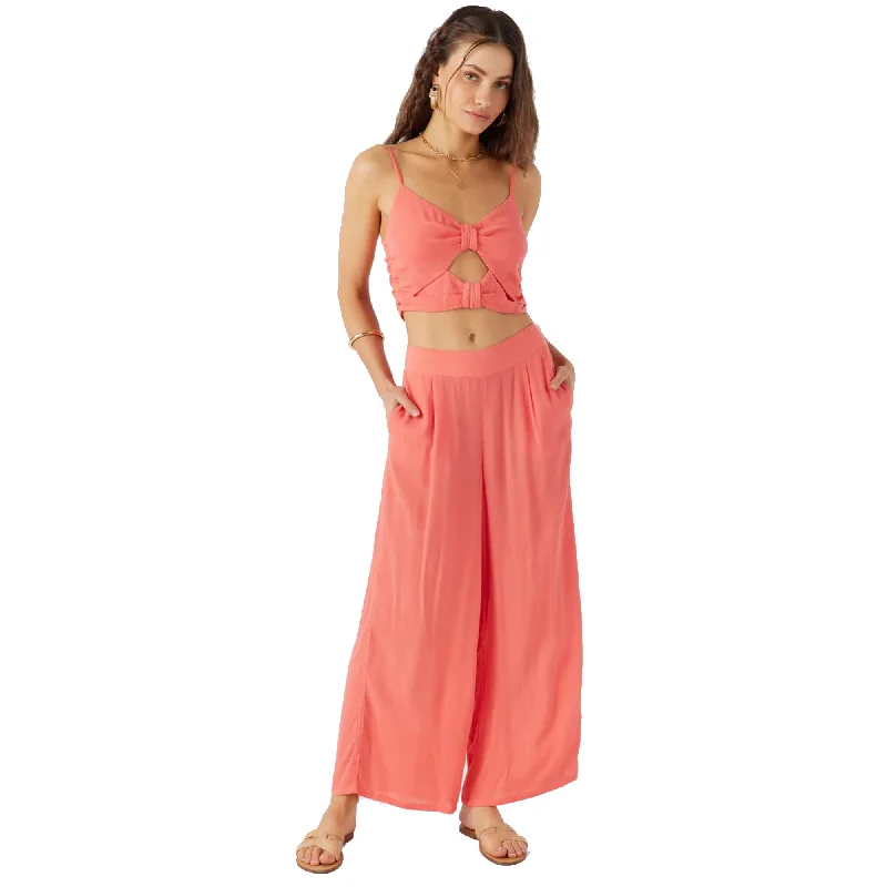 O'Neill Farrah Solid Women's Beach Pants - Coral