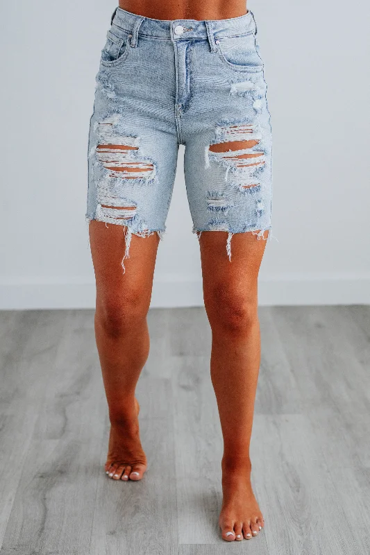 Baker Risen Shorts - Light Wash