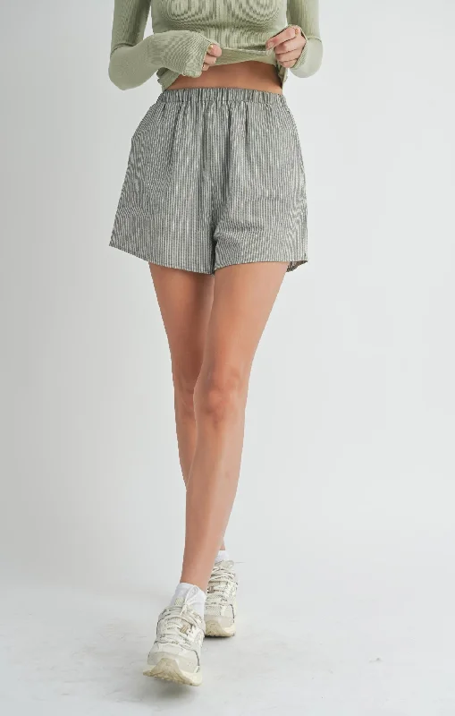 Effie Striped Shorts