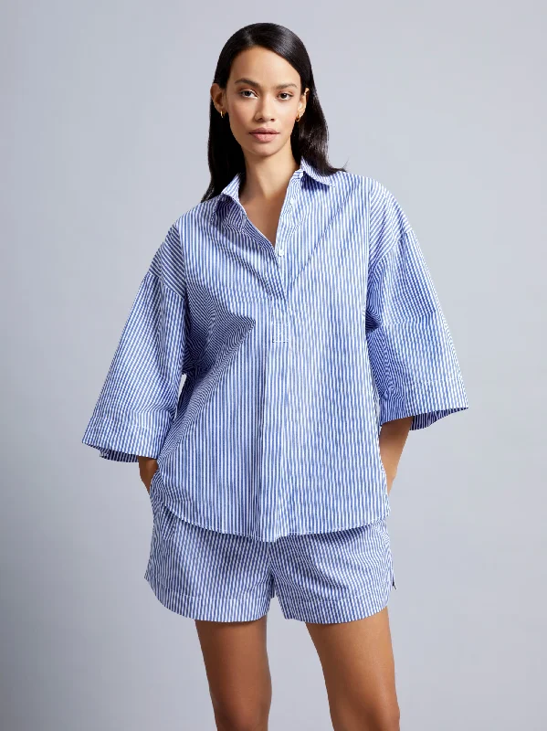 Rhodes Poplin Stripe Shorts