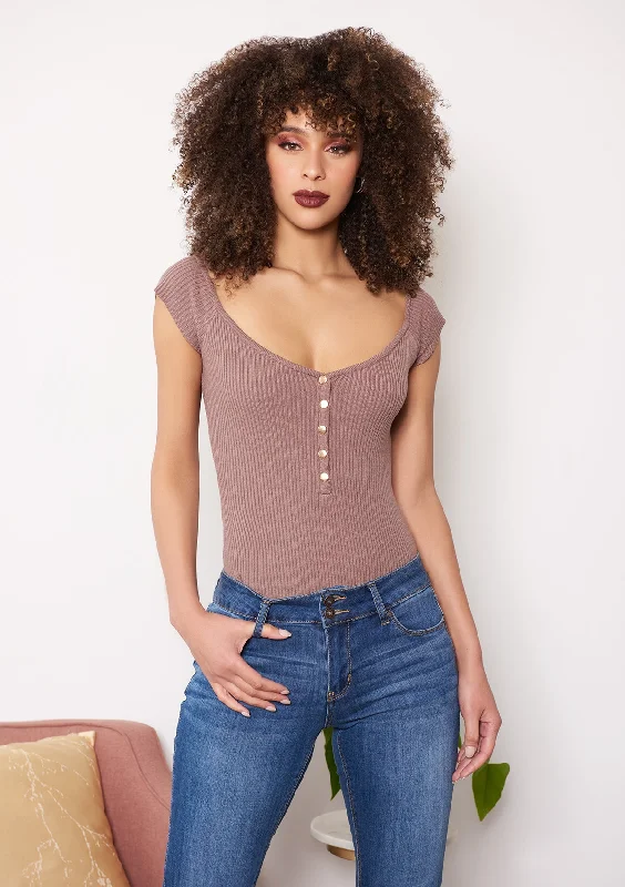 Tall Kim Ribbed Bodysuit