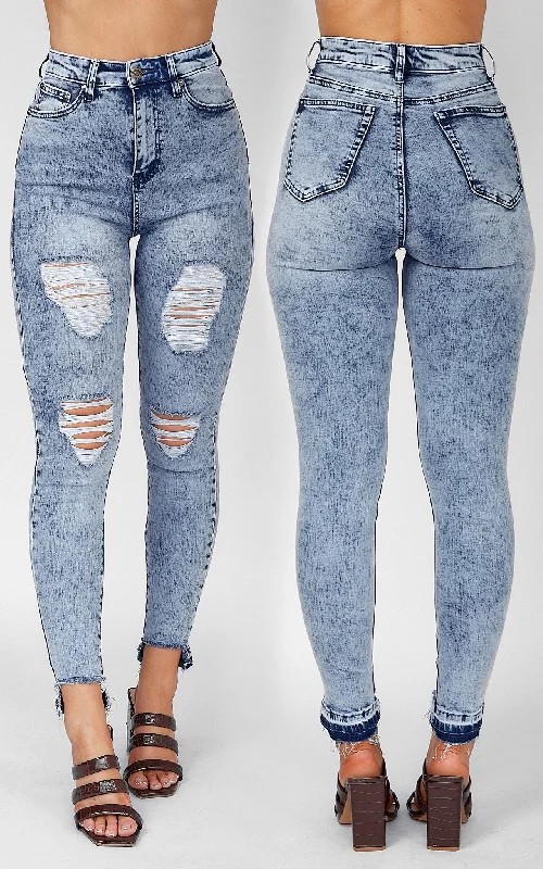 Milly Jeans - Distressed Acid