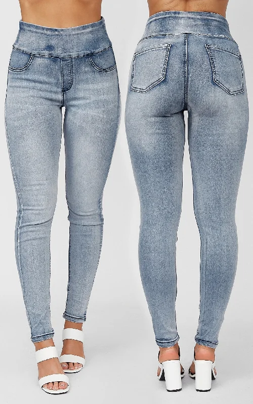 Vivian Jeggings - Vintage Blue