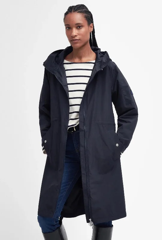 Barbour Womens Penarth Showerproof Jacket, Navy