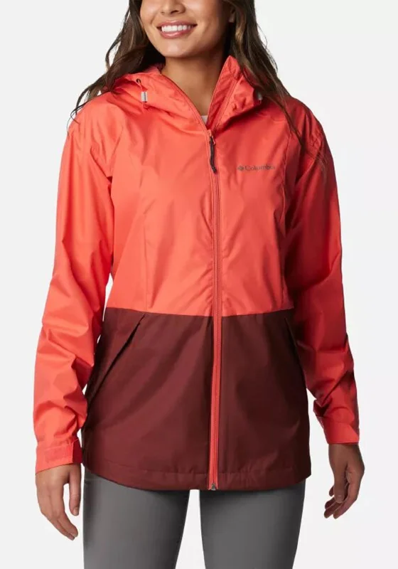 Columbia Womens Inner Limits Waterproof Jacket, Juicy Spice