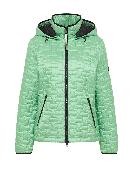 Barbara Lebek Sandwich Quilted Jacket, Green